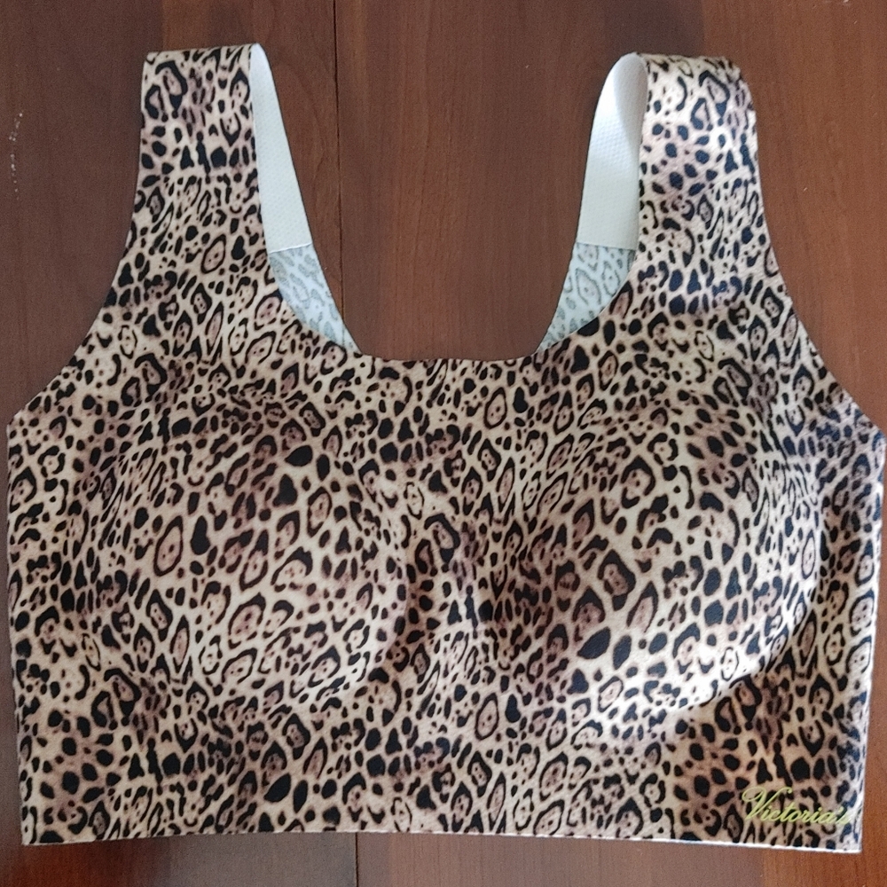 Victorias Secret Leopard Print Sports Bra XS-S US (350)